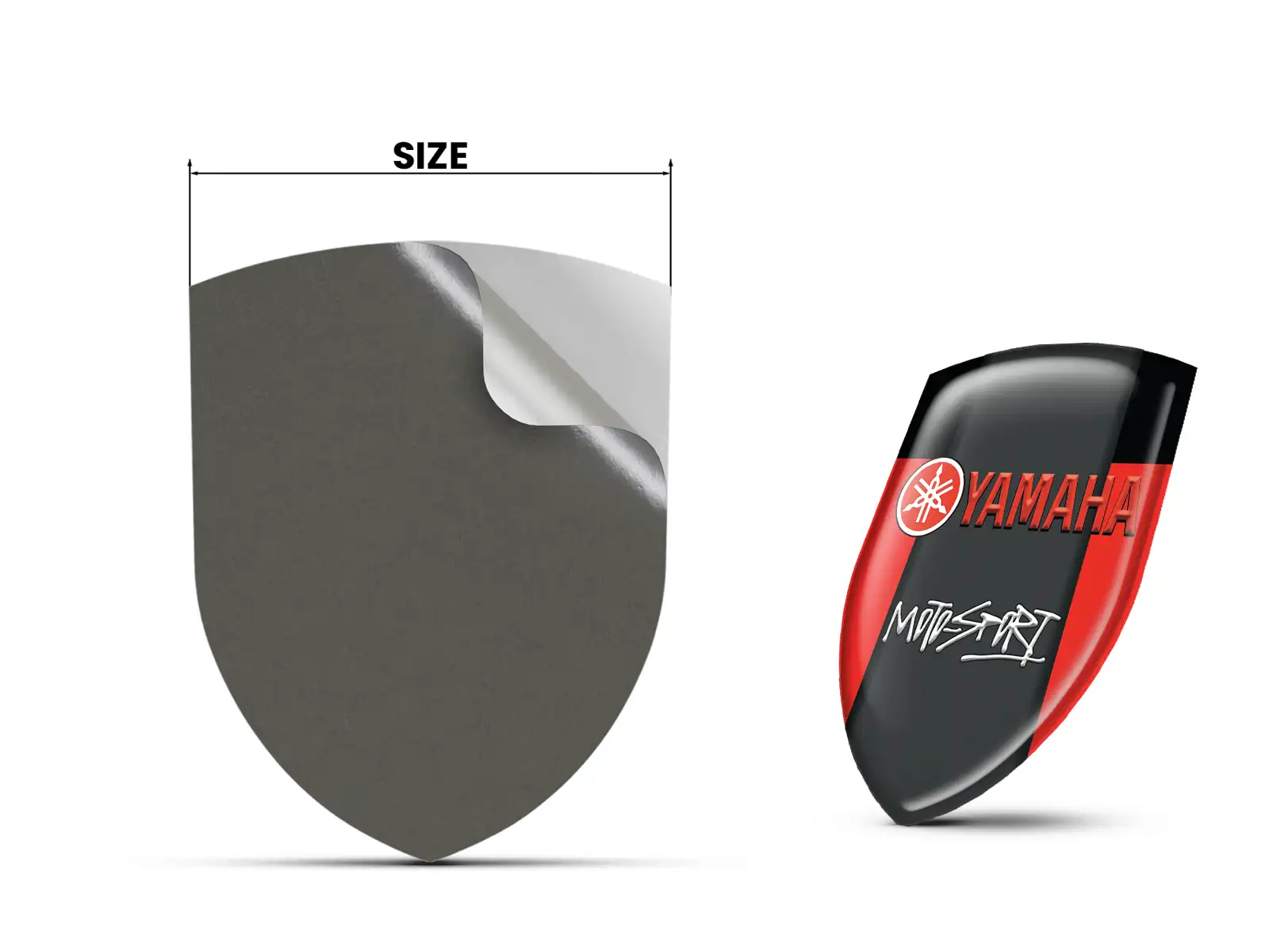 Yamaha Stickers Pare-Chocs Perso Style Max Moderne Résistants